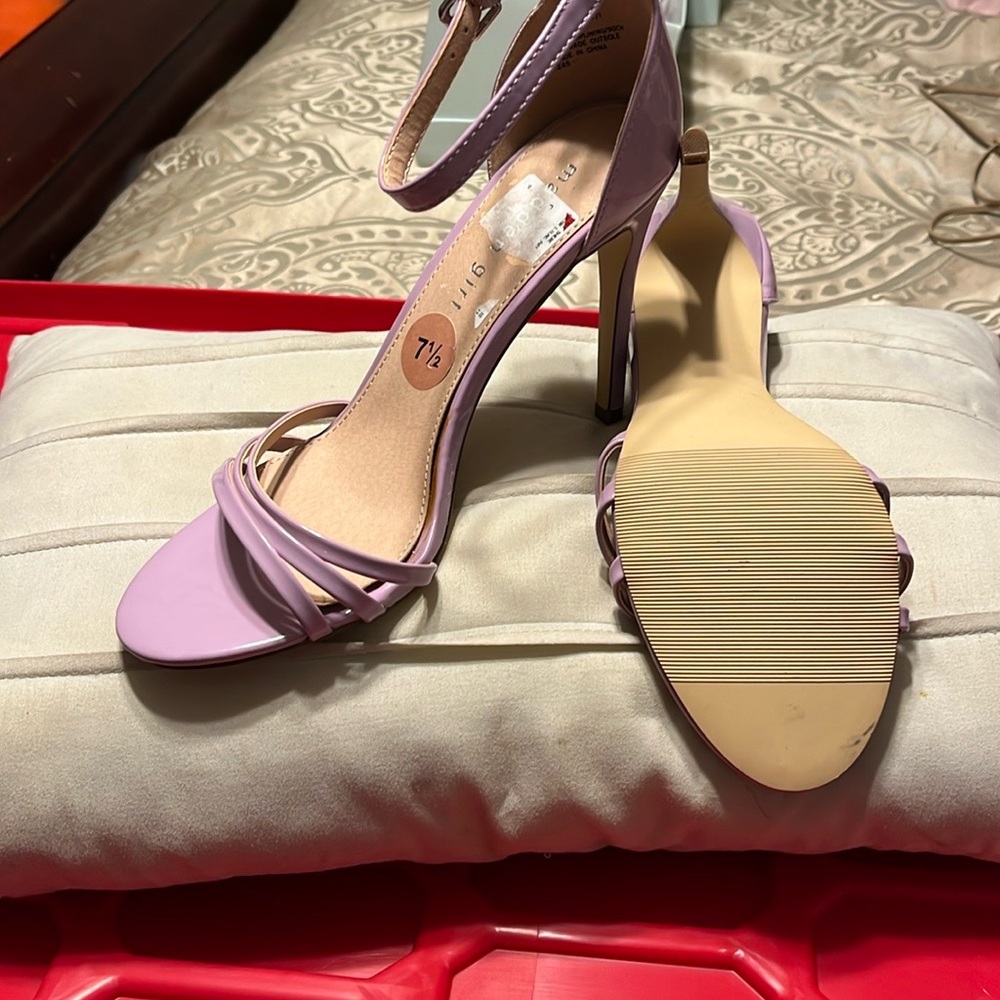 Madden Girl Purple Heels Elegant Design